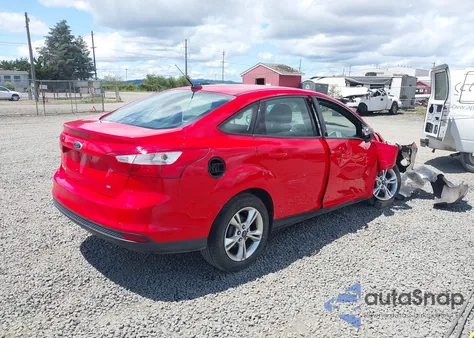 2014 Ford Focus Se z USA, uszkodzony, nr VIN 1FADP3F24EL156853